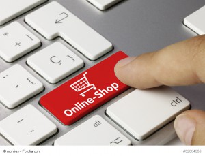 Online-shop Tastatur finger