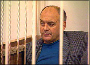 Юрий Шутов на суде в 2006 г.