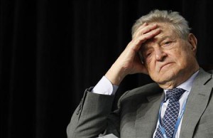 Chairman of Soros foundation George Soros attends the Avoided Deforestation Partners organization conference on a sidelines of the UN climate talks in Cancun