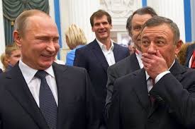 Владимир Путин и Аркадий Ротенберг в Кремле