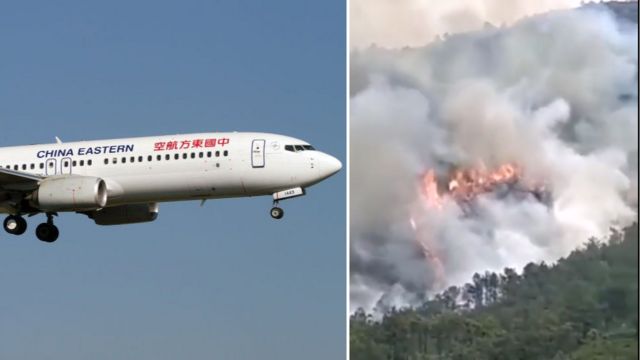 В Китае потерпел крушение пассажирский Boeing 737. На борту было 133 человека