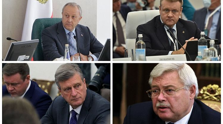 Пять российских губернаторов заявили об уходе