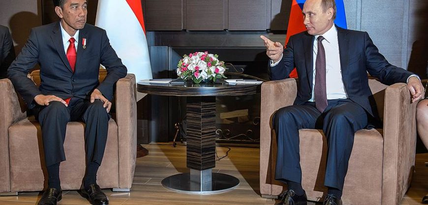 Президент Индонезии передал Путину послание от Зеленского