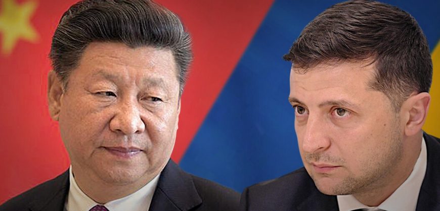 Зеленский заявил, что хочет «напрямую» обсудить с Си Цзиньпином конфликт на Украине