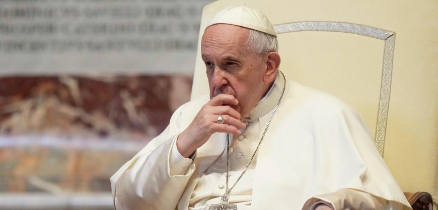 Папа римский Франциск назвал конфликт на Украине «мировой войной»