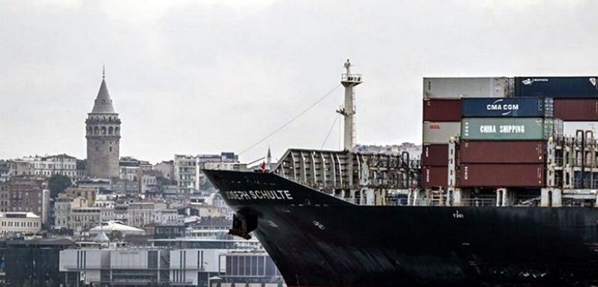Первый корабль из украинского порта вошёл в турецкий порт