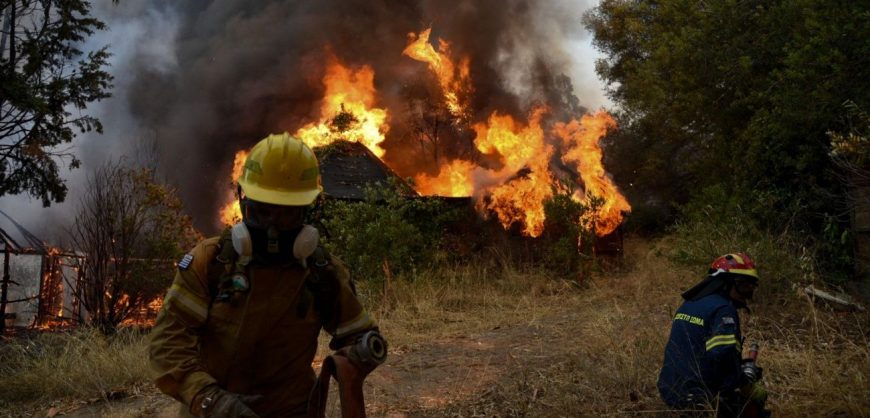 Подсчитан ущерб Европы от лесных пожаров