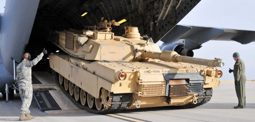 Первые танки Abrams прибыли для ВСУ досрочно